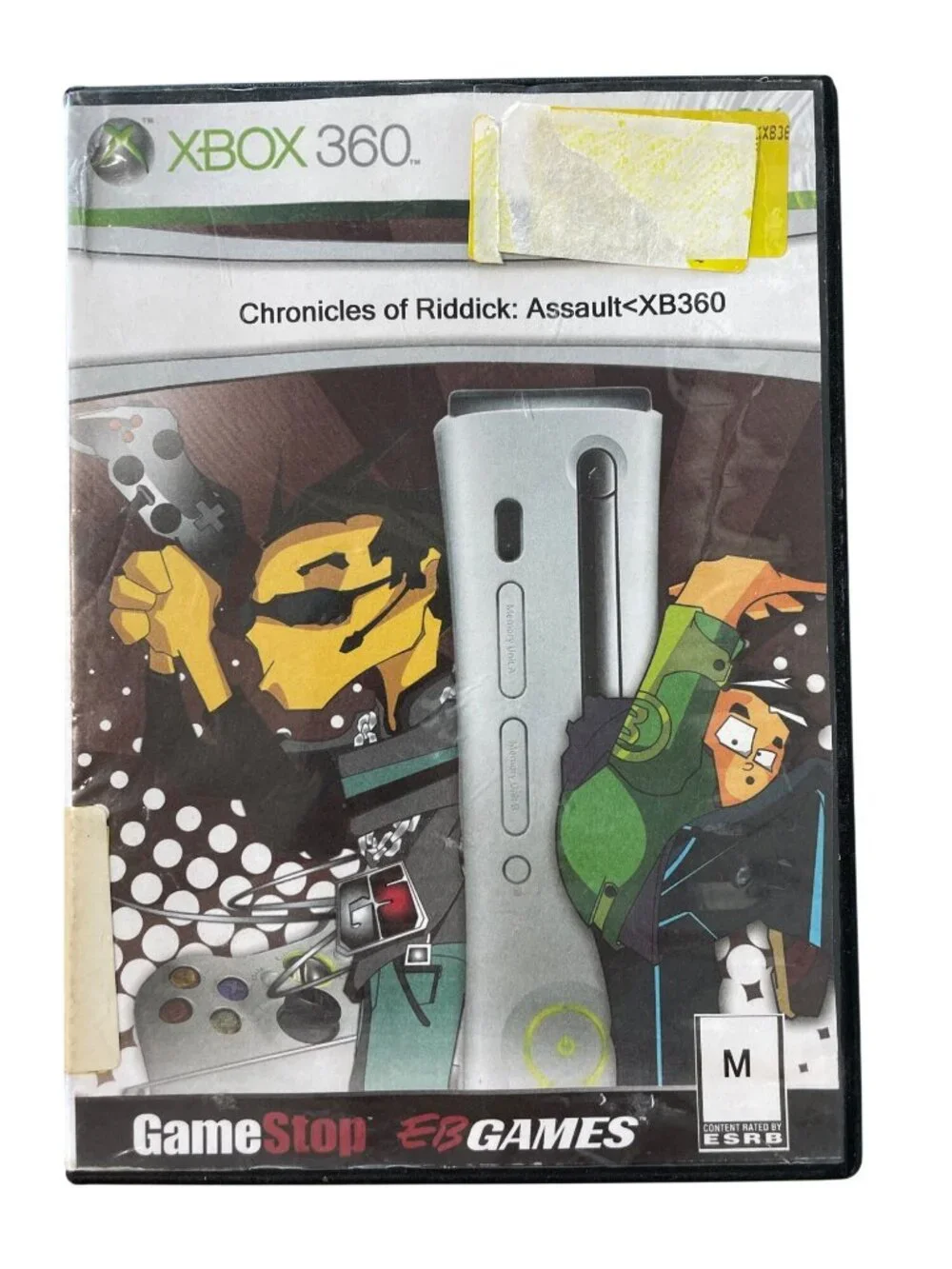 Xbox 360 Video Game The Chronicles Of Riddick Assault On Dark Athena Black Case